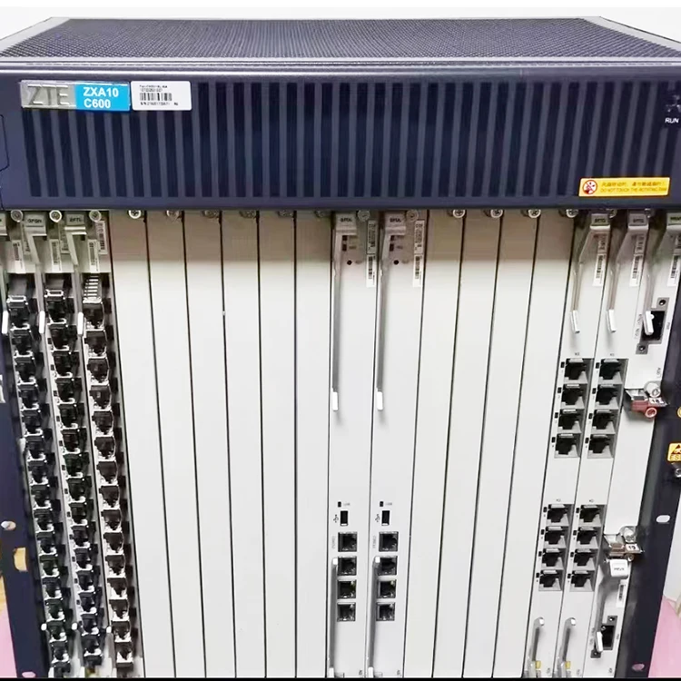 10G Optical GPON EPON OLT ZXA10 C600 With 16 Ports XG-PON Service Card Optic Fiber Terminal