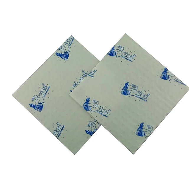 
7ply 4mm food grade chocolate paper cushion pad white paper pad logo printed 