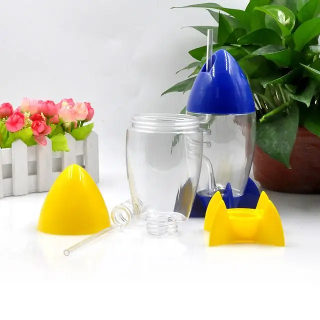 
Hot-sale 300ml Kids Plastic BPA free Rocket Cup 