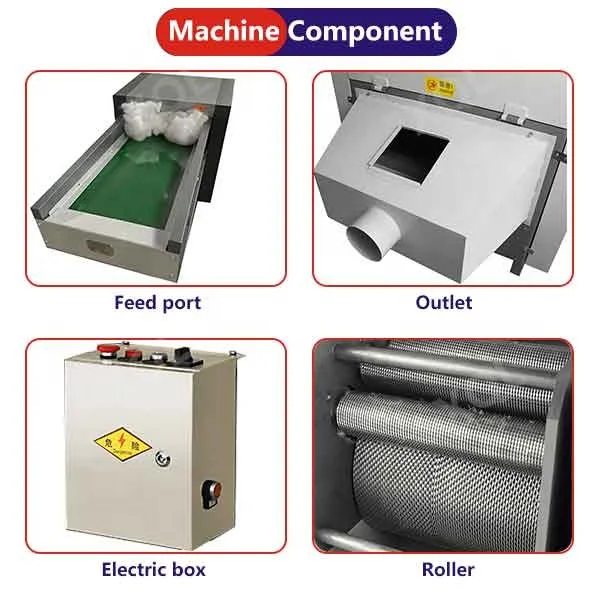 China Professional polyester fiber filling machine/filling fiber  Machine/pillow cushion machine fiber making machine
