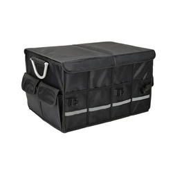 Car Trunk Organizer Foldable Cover Non-Slip Waterproof Bottom Trunk Storage Organizer for SUV Jeep etcs Valuable Car