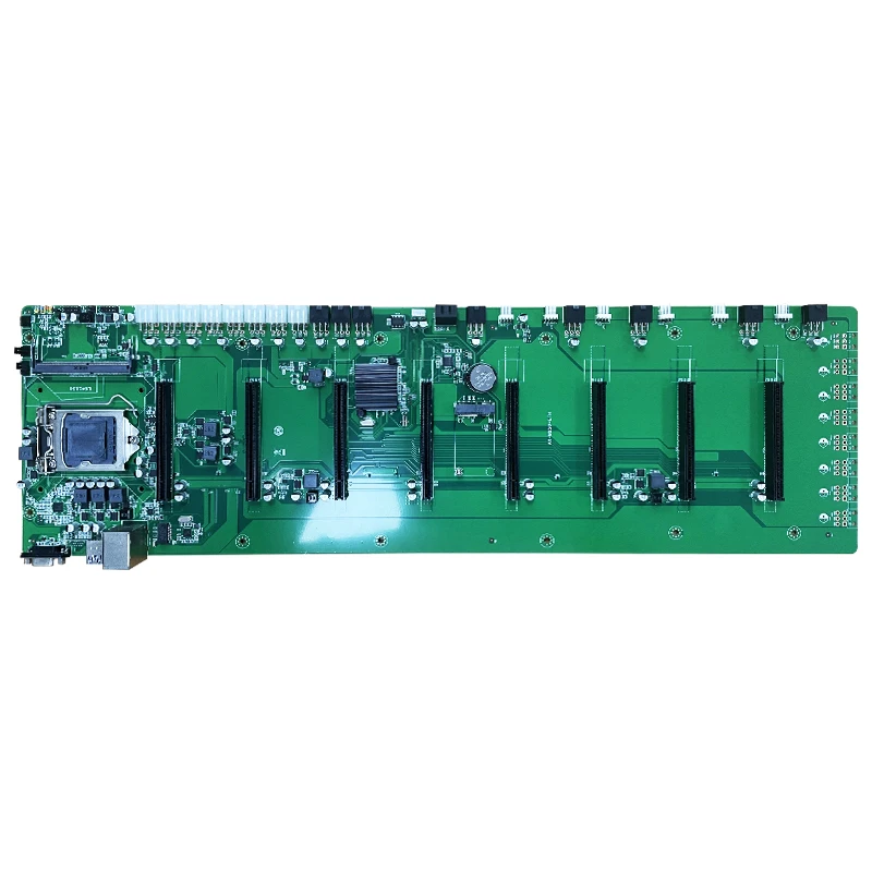 2021 Высокая Скидка 8GPU материнская плата B250/B85/B75/847 с 8 PCIE X16 X1 GPU Слоты LGA1151