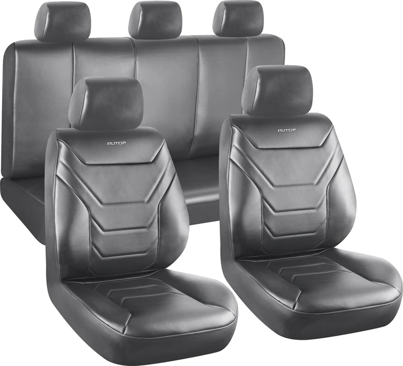Fashion hot sale easy-to-clean PU leather luxury universal car seat cover