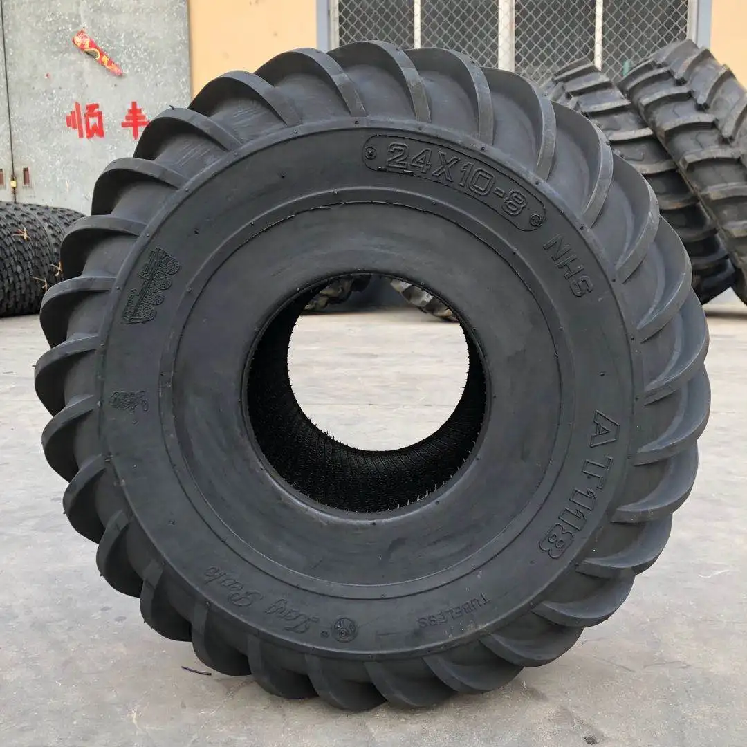 Amphibious tire ATV24X10-8 24x11-8 24x12-8 tire with steel ring refit suv