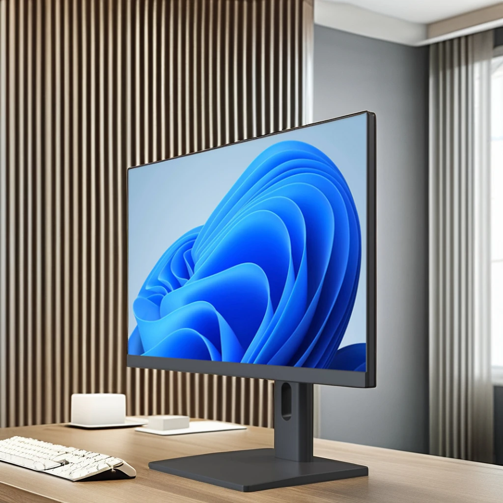 Sharerdp Factory Custom H610 27 23.8 Inch Black White Power USB Pluggable Camera Gaming AIO PC Monoblock Computer PC 27 Inch