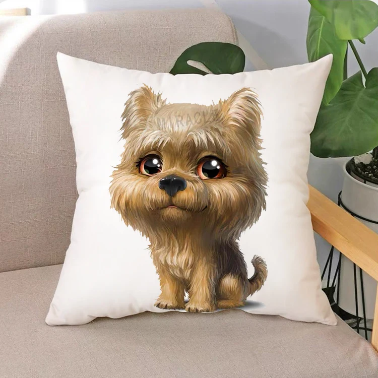 High Quality Fashion Custom Die Cut Monochrome White Cushion Cover 45 * 45cm Pillow Shell Pillow Cases Cushion Cases