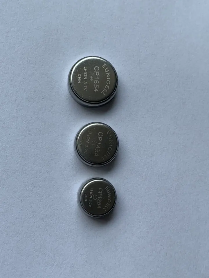 Eunicell CP1654 100 мАч перезаряжаемая батарея lir1654 3 7 в аккумулятор для наушников