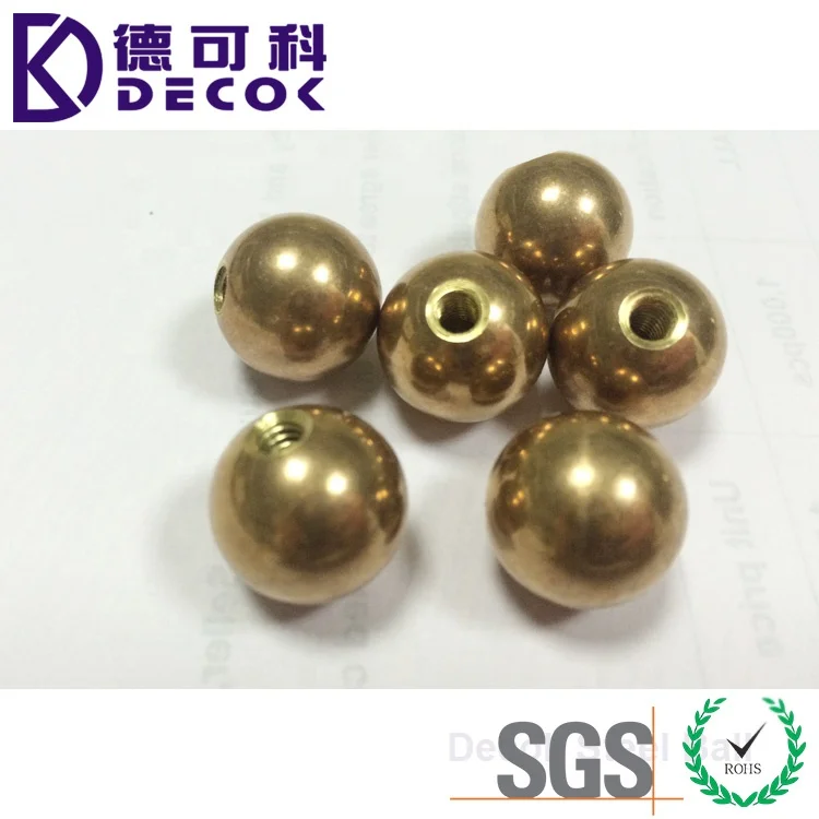 Латунный шарик с резьбой H62, резьба 10 мм 12 мм 15 мм 20 мм, резьба m2 m3 m4 m5 m6 m8