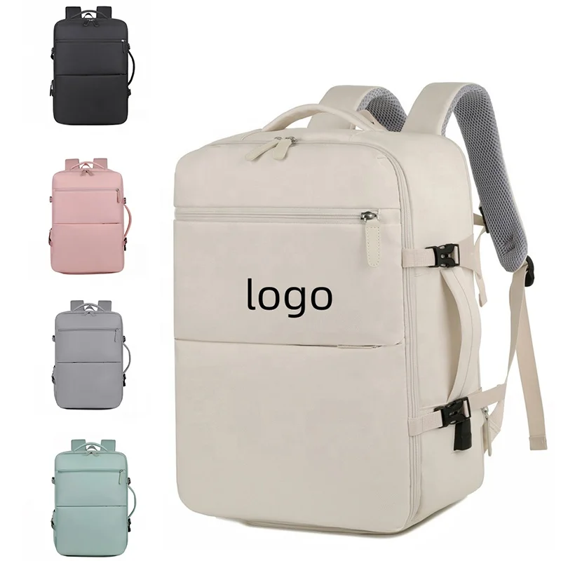 Multifunction Smart USB Charging Backpack with Waterproof Feature Lady Style Business Travel Bag Women Unisex Work Travelling
