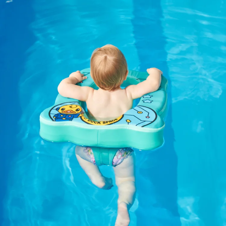 Non-inflatable baby swimming safely lying floating child swimming circle Non-inflatable baby swimming pool floating