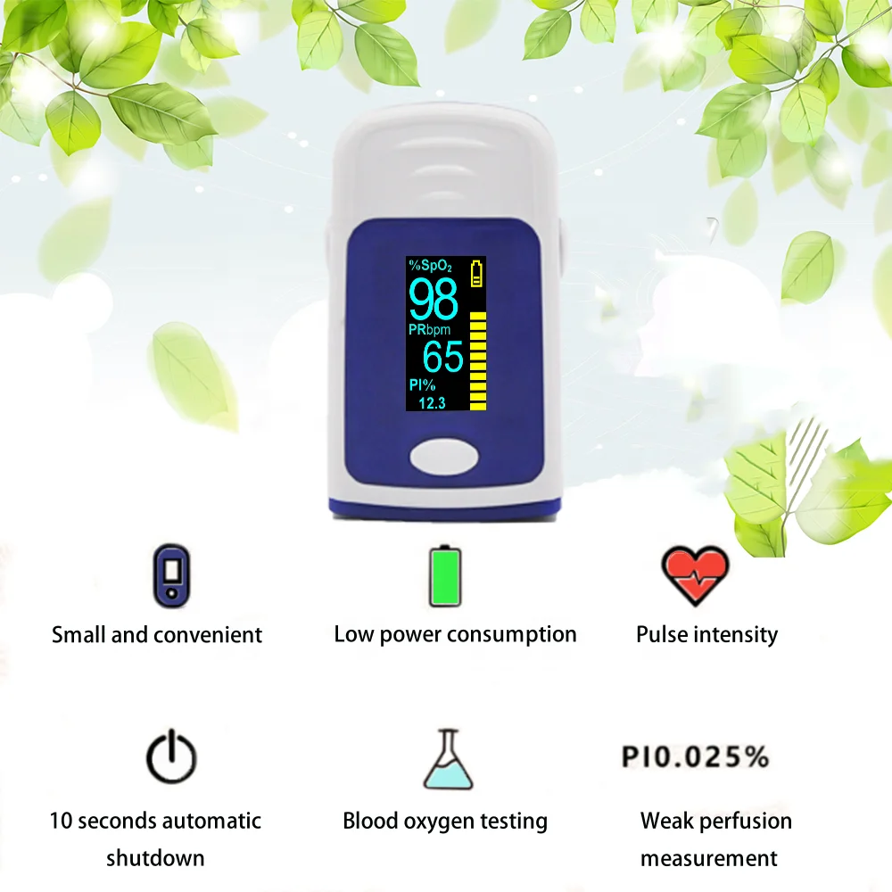 CE medical equipment high quality wholesale OLED display fingertip pulse oximeter Oxymetre Oxymeters