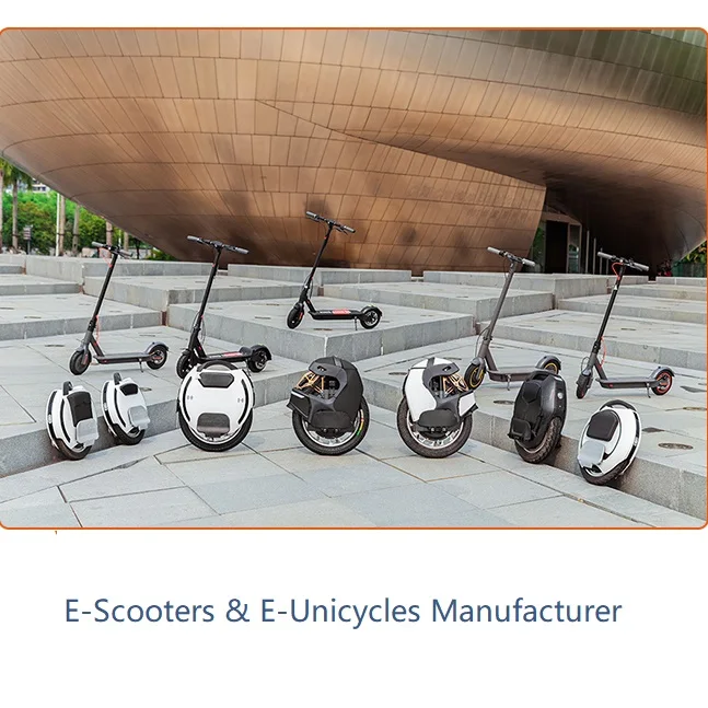 126 V High Voltage 3300 W Nominal Voltage E-Unicycle Built in Kickstand