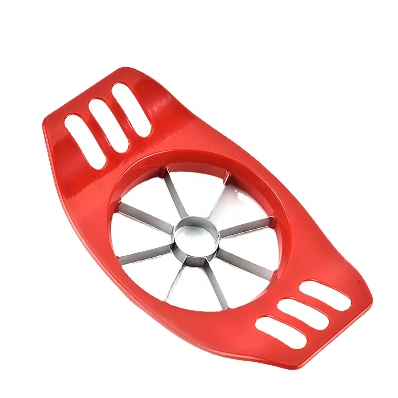 Best selling kitchen gadgets stainless steel apple slicer core smart slicer plastic apple corer