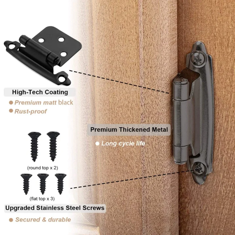 Wholesale cheap brushed nickel finish furniture steel pin hardware pars spring small hinges for wooden cabinet door box