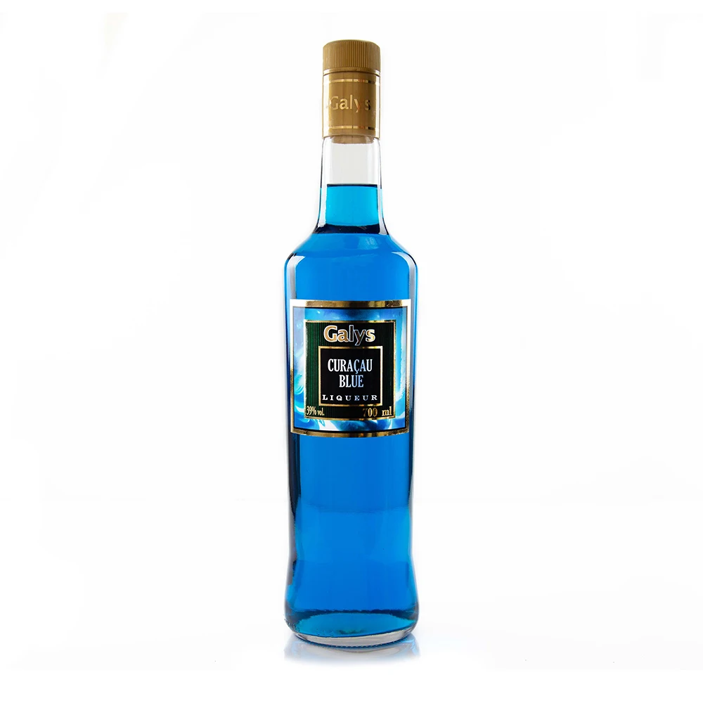 
Premium And Traditional Fruit Alcoholic Beverage Galys Curacao Blue Liqueur 39%vol 