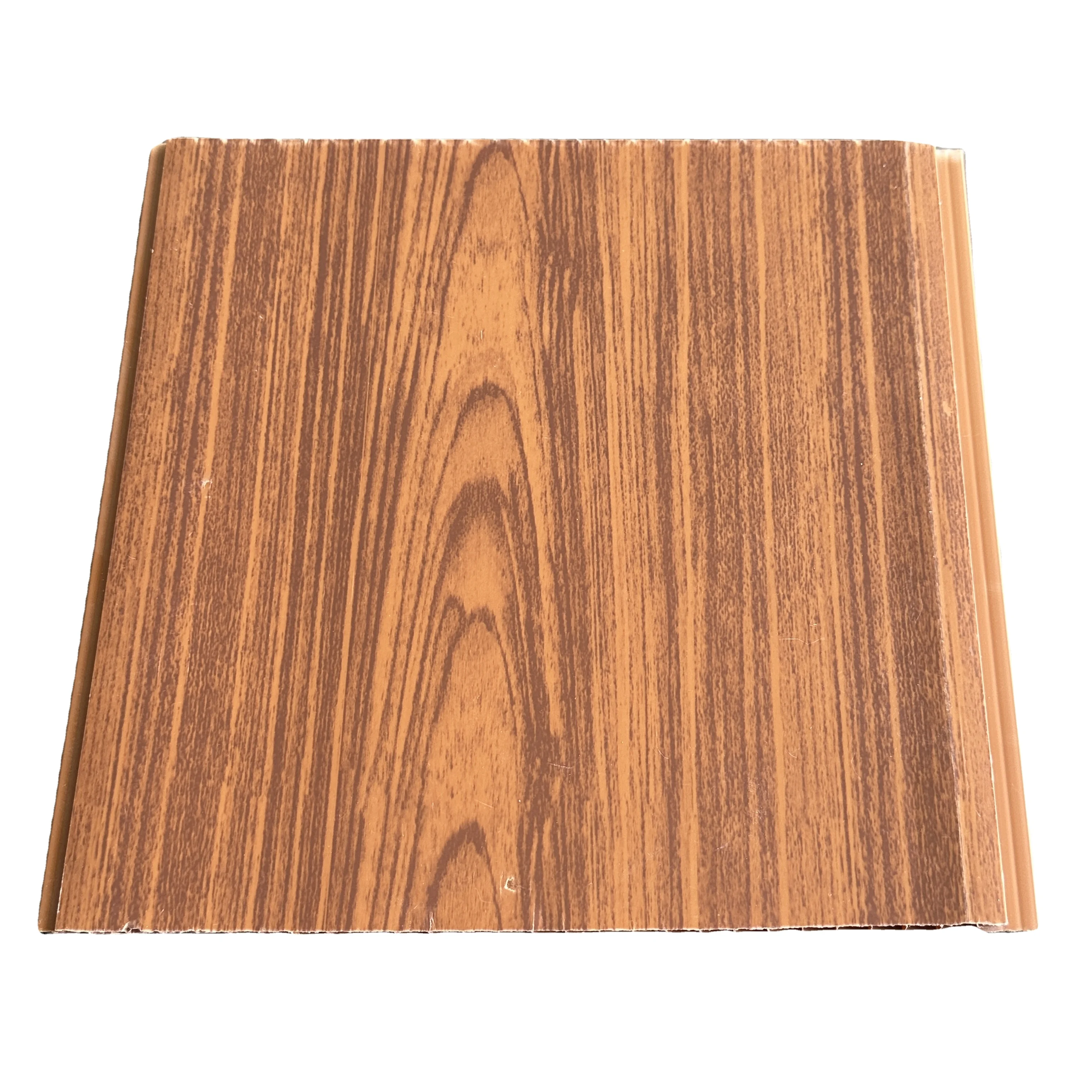 Потолочная панель из ПВХ Современная настраиваемая водонепроницаемая доска низкая цена деревянная ПВХ-смола