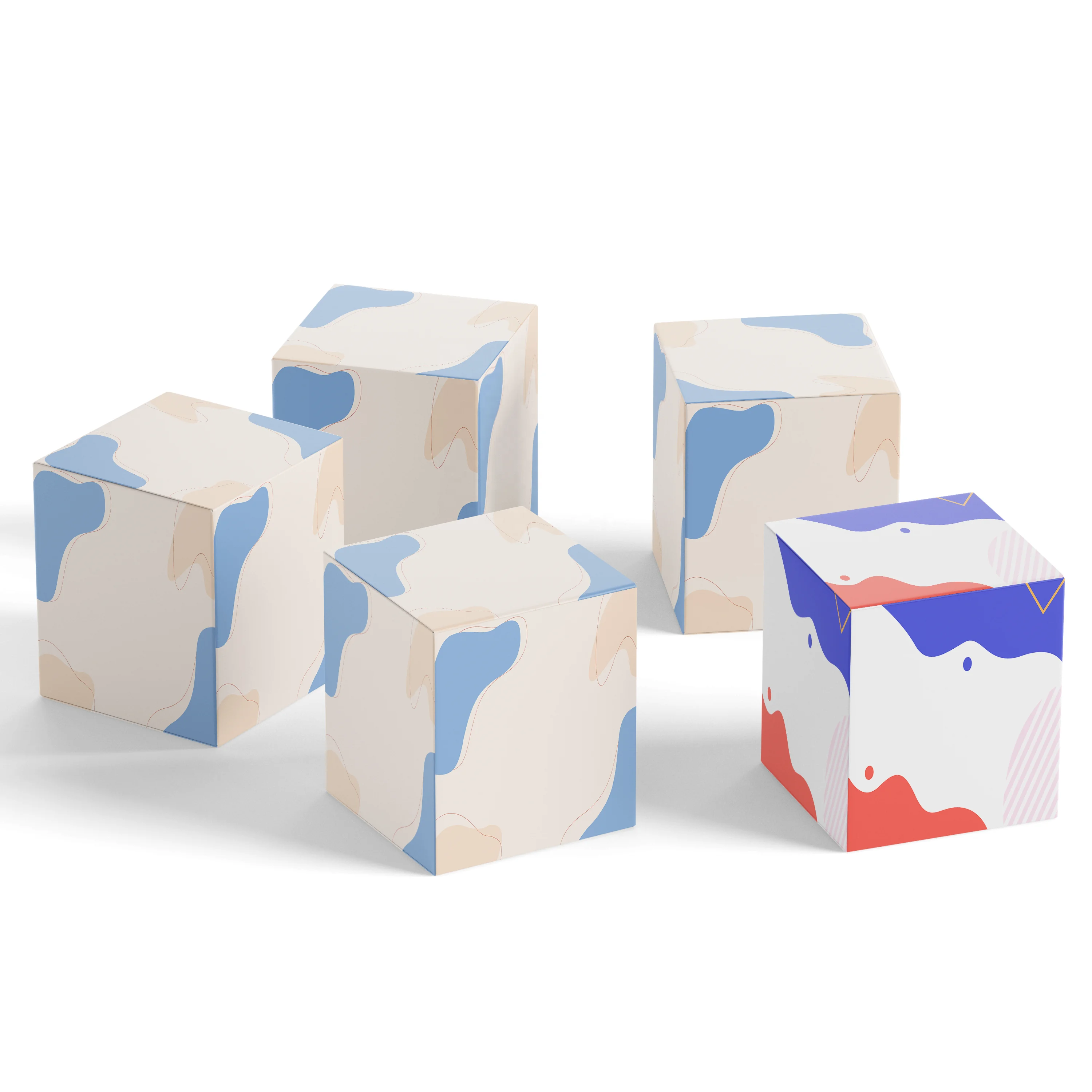 High Quality Cheap Cartoon Craft Boxes Packaging Cajas Ecommerce Kraft Paper Cardboard Box