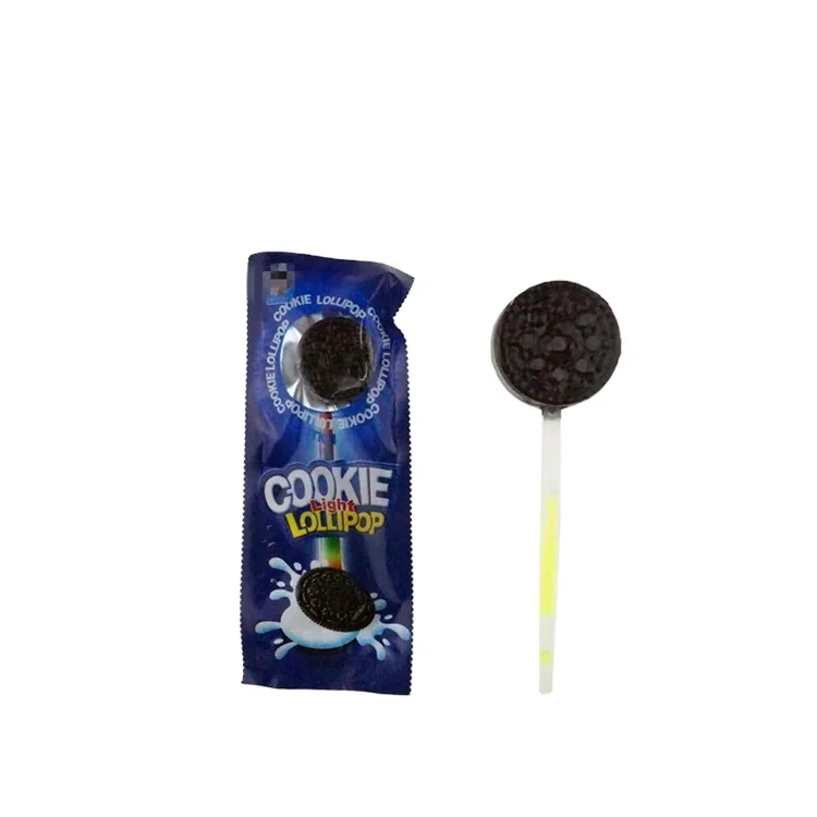 wholesale Fluorescence cookie light stick lollipop candy for OEM