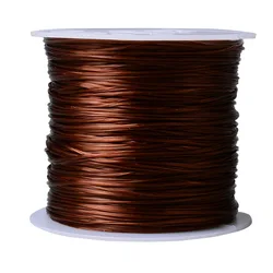 LONGJIE 0.5MM polyester jewelry elastic beading cord for DIY beaded bracelet making