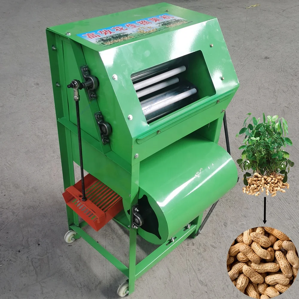 Stainless Steel Small Crop Thresher Machine/New Shelling Peanut Harvester Picker/High Productivity Peanut Picking Machine