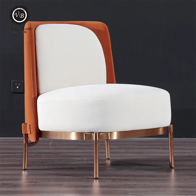 Modern leather hotel lobby  living room sofa chair