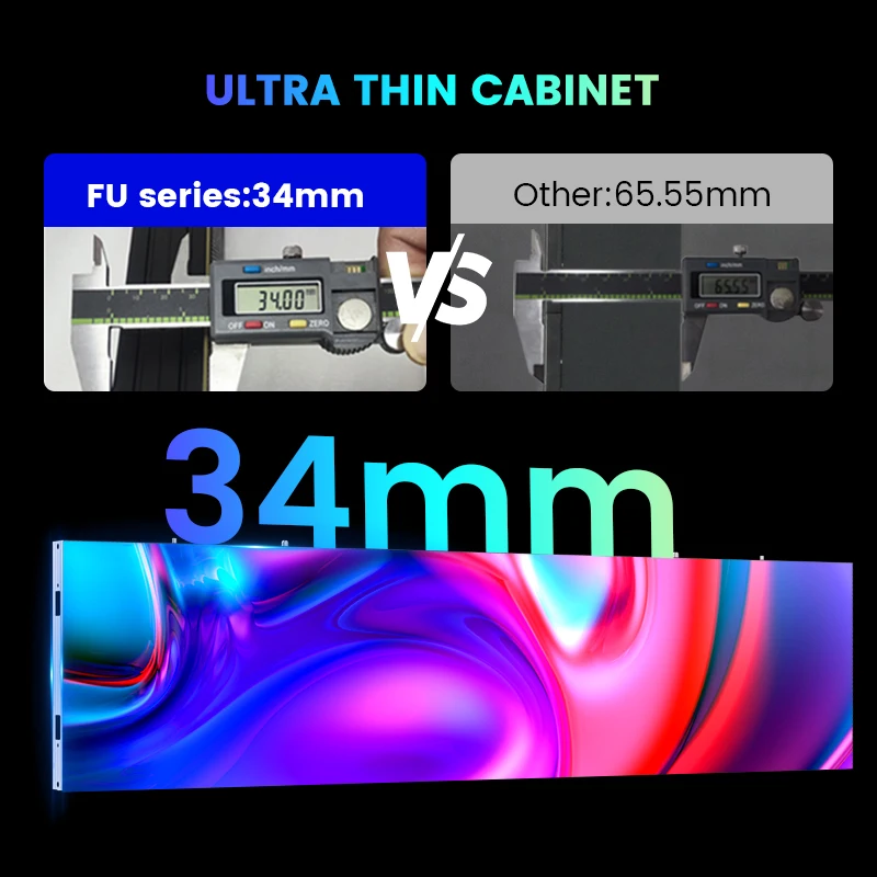 Easy and Quick Installing Indoor Video Wall Panel P1.25 P1.5 P2 P2.5 3840Hz 8k Led Ad Screen for Chain Store Advertising Display