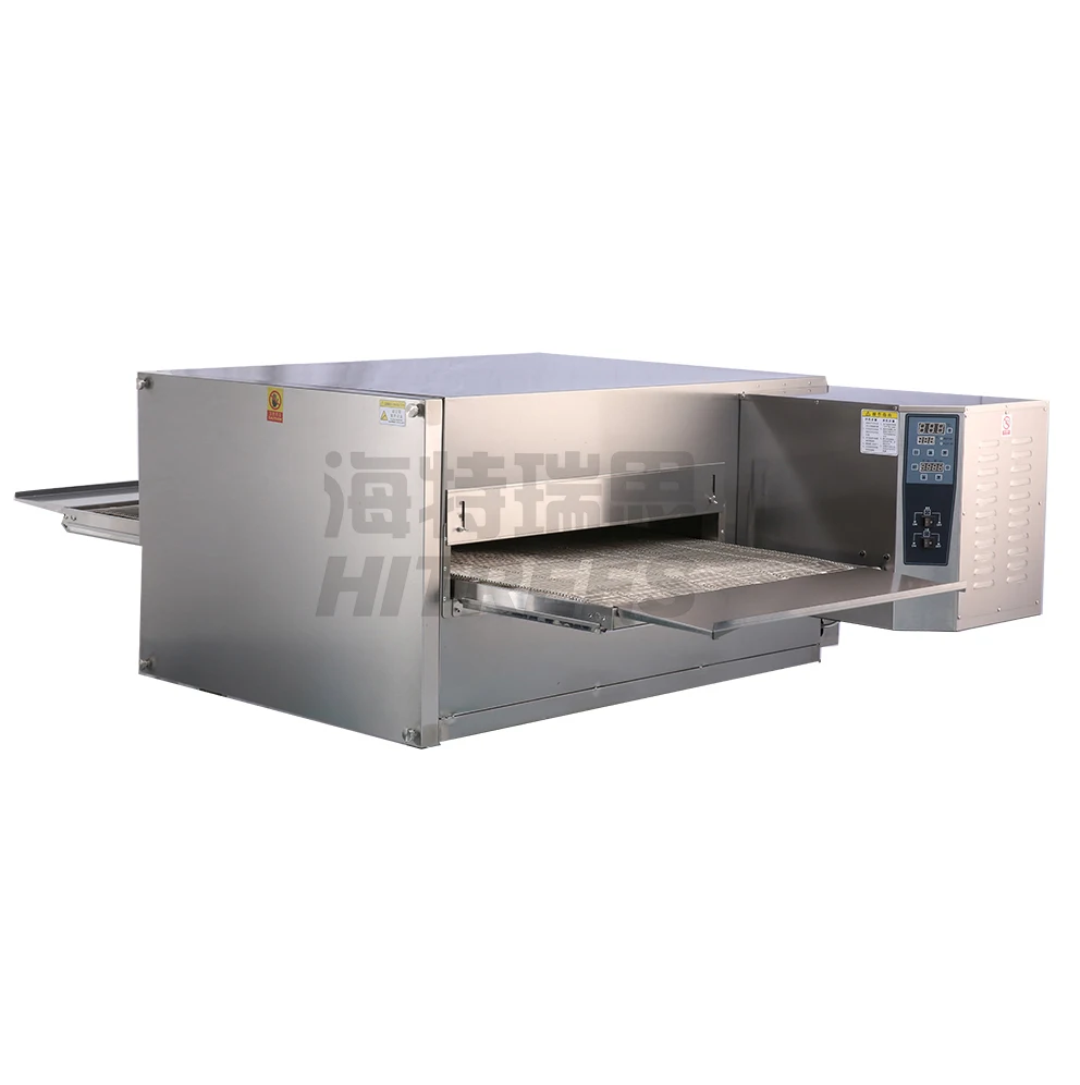 Industrial Electric Convection Conveyor Pizza Oven with Circulating Hot Air for Pizza