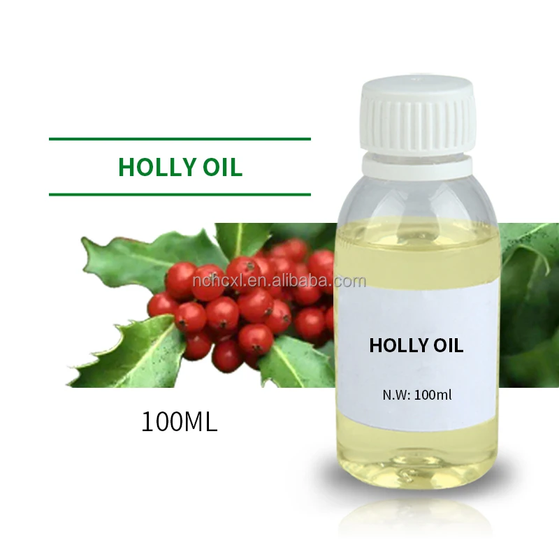 Hot Sale 100% Natural 10ml Bottle Holly Oil Floral Fragrance Multi-Purpose Essential Oil for Hair Body Skin OEM Supply