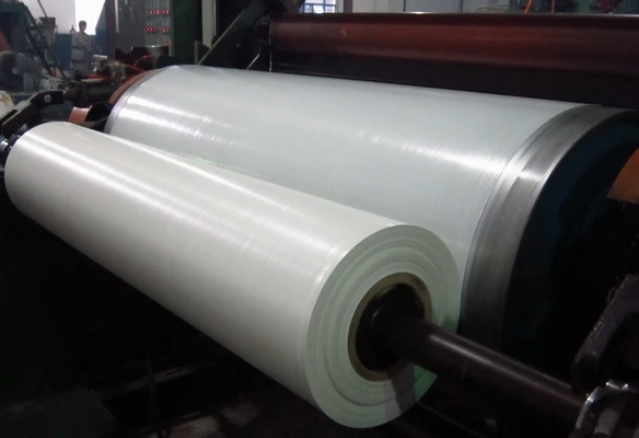 Manufacturer White Weave Fabric coated PE for laminate or package