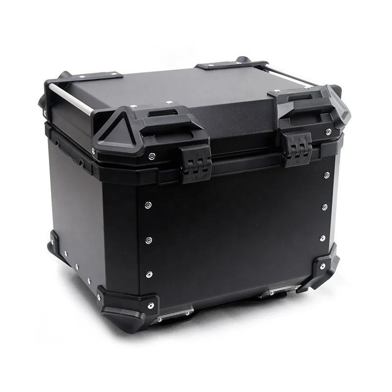 36L Aluminum Alloy Plate Motorcycle Waterproof Quick Release Top Box Full Face Helmet Case for Honda CB500X CB650F