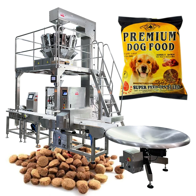 IKE Automatic Multi Head Weighing Legumes Lentil Vegetable Seed Bean Pet Food Packing Machine