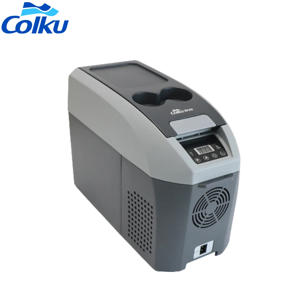 Factory Price 10L Mini Portable Car Fridge Electronic Compressor Armrest Car freezer Refrigerator