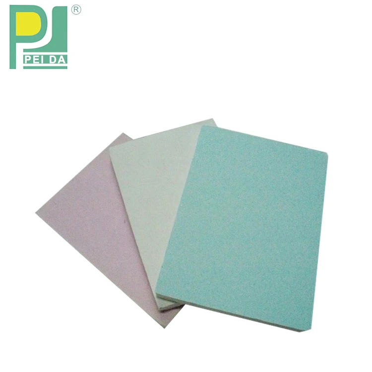 Interior Fireproof Waterproof Drywall Gypsum Board