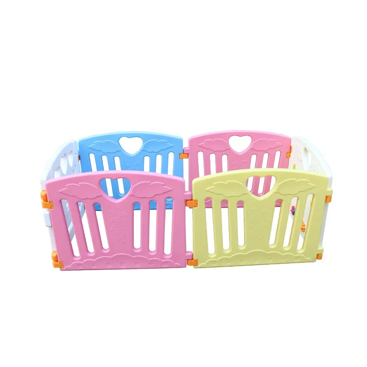 2024 Hot Selling Folding Indoor Small Playground Plastic Luxury Baby Fence