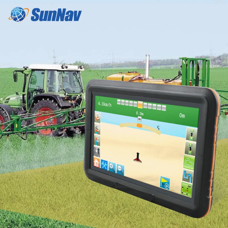  Высокоточная система автоматического рулевого управления SunNav AG-100 с технологией Trimbel BD970