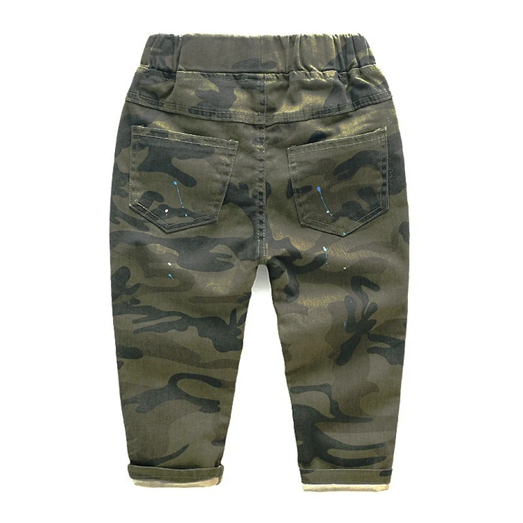 
Hot Sale Cotton Pants Designer Good Quality Pants Boys Camo Pants 
