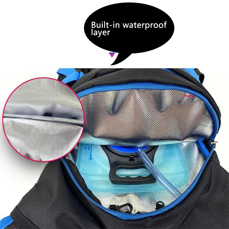 Raining Hiking Bicycle Backpack Outdoor Bag For Men Women Waterproof Lightweight Pack  Cycling Backpack With Water Bladder