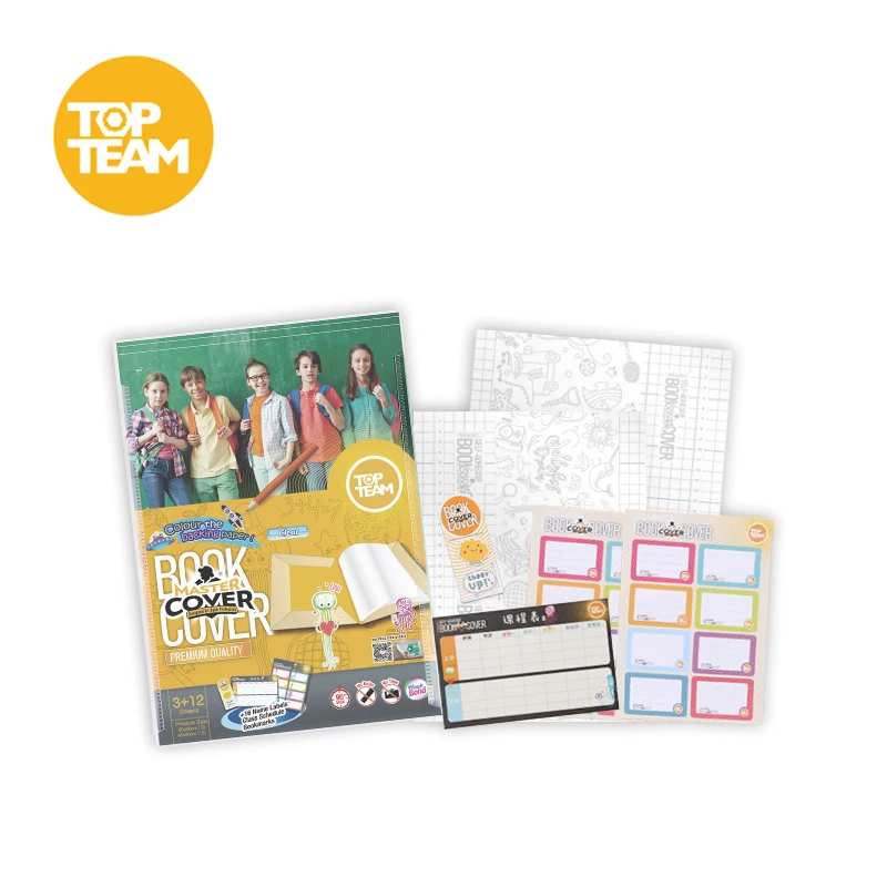 Прозрачная Самоклеящаяся Пленка TOPTEAM из ПВХ с принтом