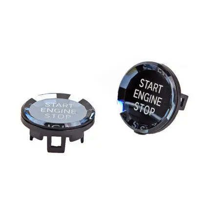 Suitable for BMW E chassis series black diamond crystal start ignition button