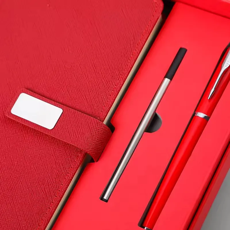 Promotional Luxury Business Gifts Box Set A5 Notebook With Usb Flash Drive Pen set Office Festival executive corporate Gift Sets