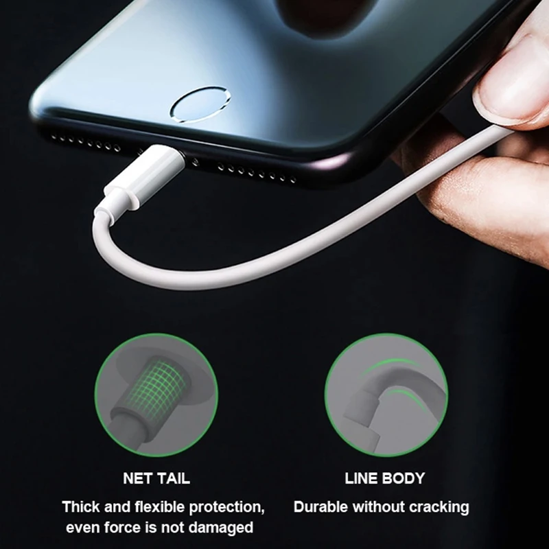 6ic Usb Charging Data Usb Cable For Lightning Cable X Xs 7 8 Plus 6 For Iphone Charger Cable