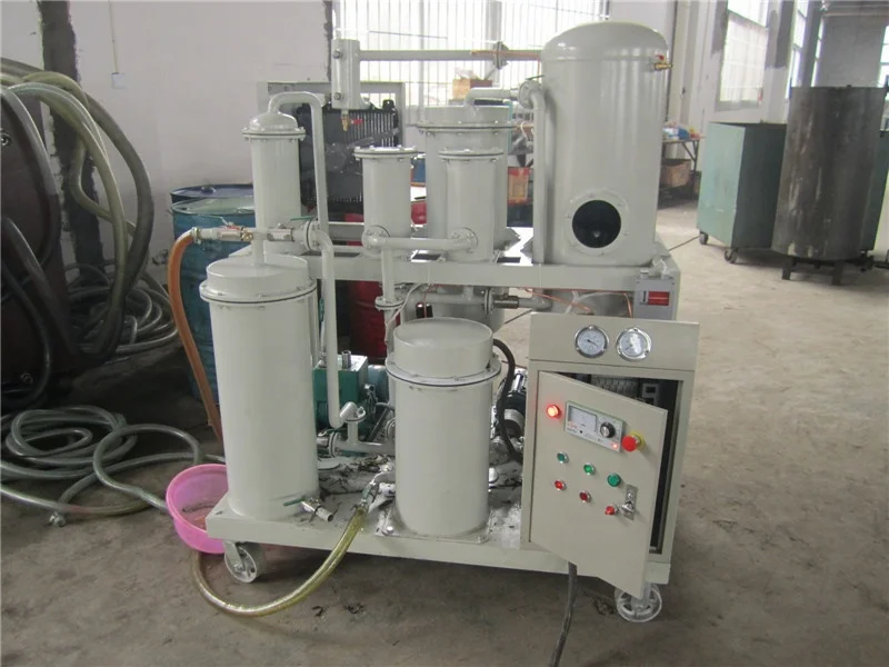 2021 Hot Selling Coolant Oil Filtration Plant, Used Lubricating Oil Recycling Machine, Compact Machine Oil Purifier