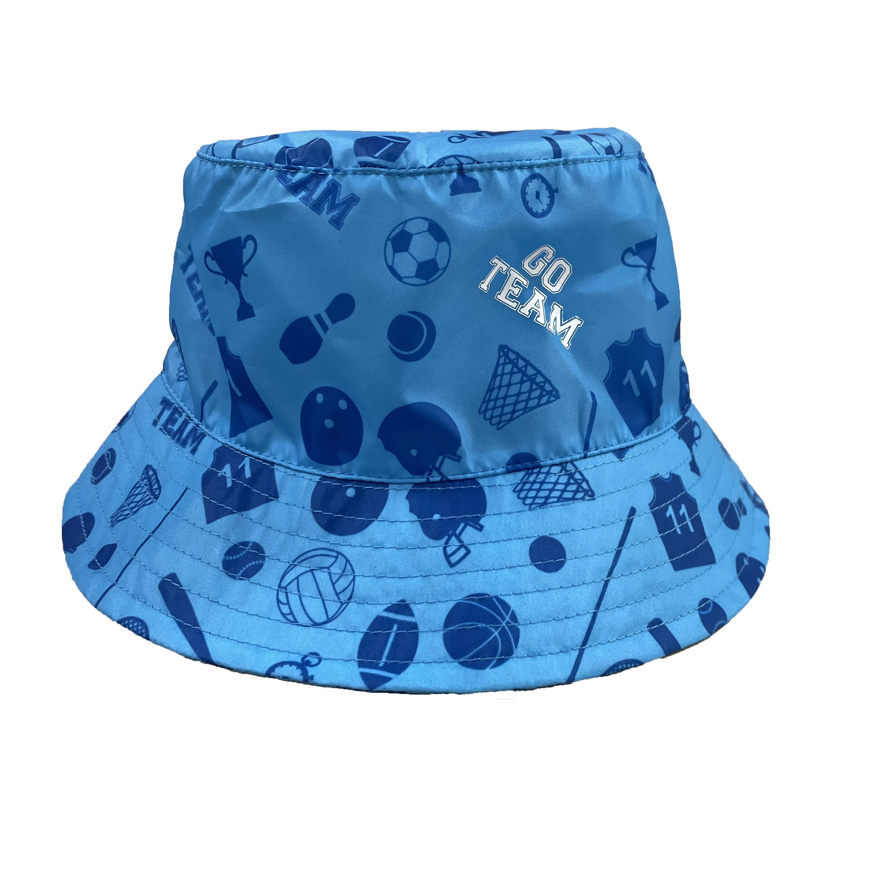 
wholesale children umbrella cover rain bucket hat waterproof HAT with changing color for children or adult mini hats 