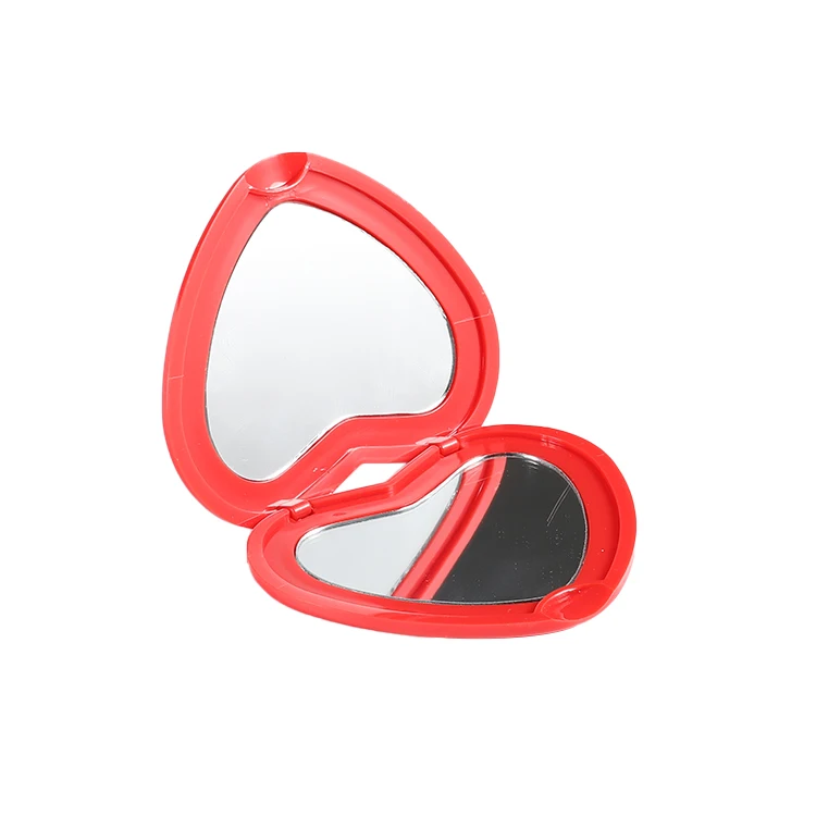 
new design wholesale luxury crystal custom hand held side compact mini makeup vanity pocket mirrors 
