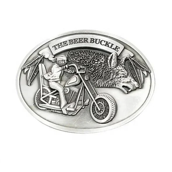 High Quality Western Cowboy Style Belt Beer Holder Buckle Metallic Buckle Belt Buckle