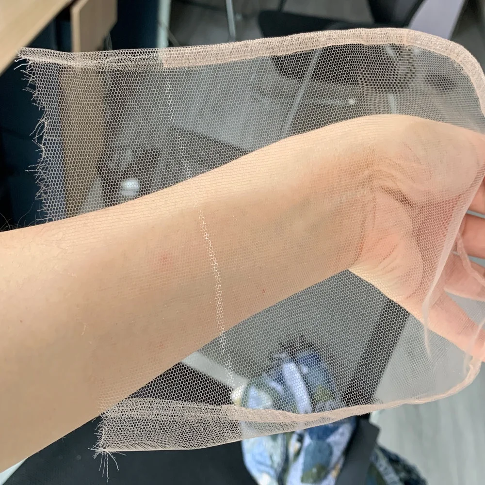 Transparent Wholesale Vendors Closure Frontal Swiss Hd Film Lace Net Fabric For Wig Making