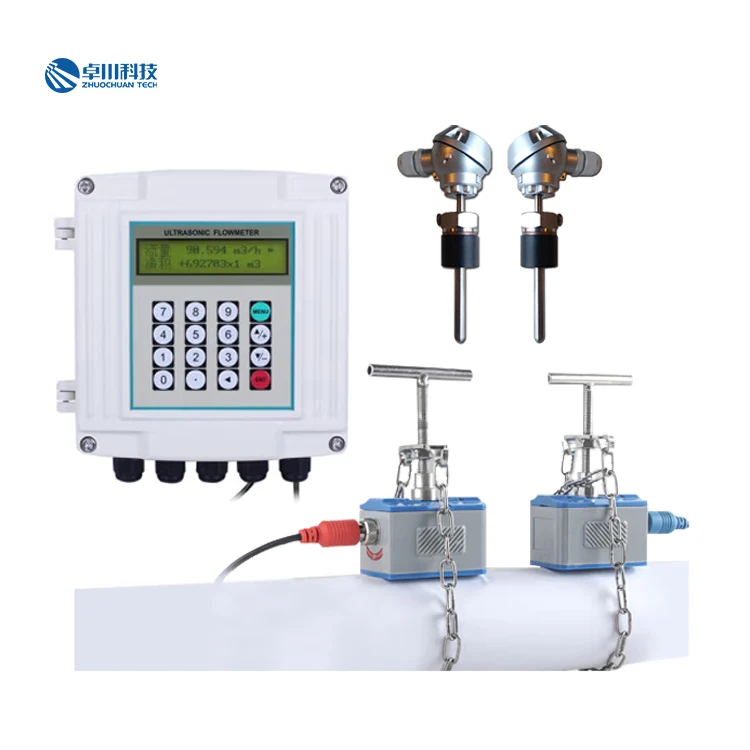 Water Flow Meter Sensor Ultrasonic Flow Meter Tds-100F Dn40 Ultrasonic Heat Meter With Flange