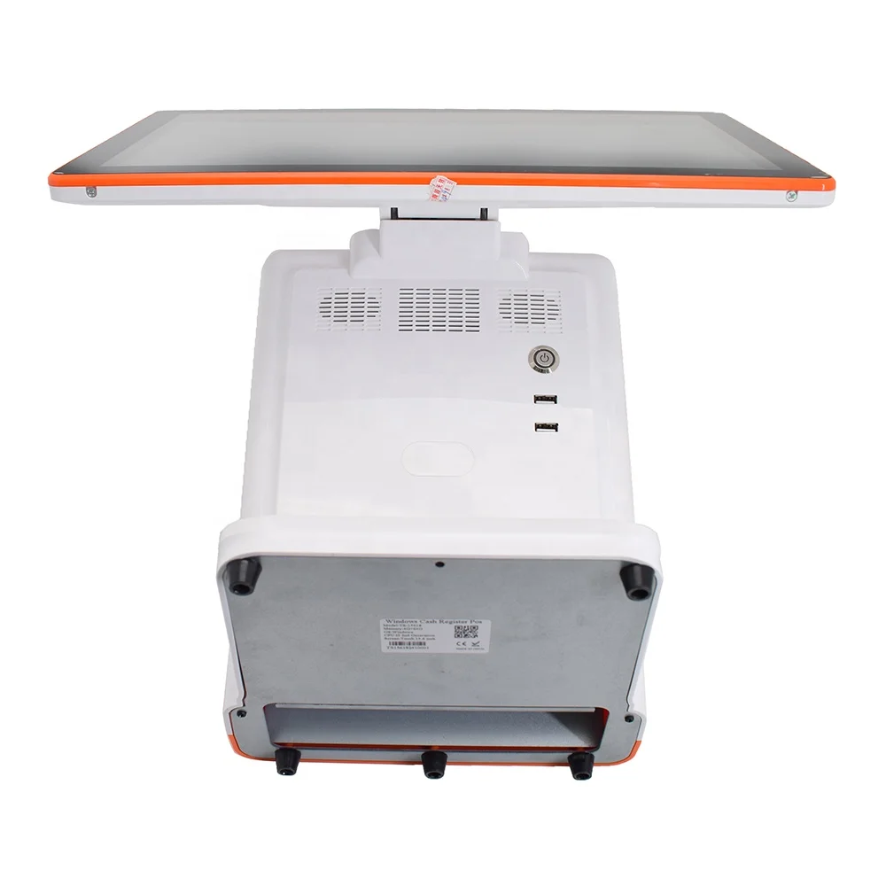 Factory Price 15.6 inch screen Checkout Counter windows I3 all in one machine for restaurant