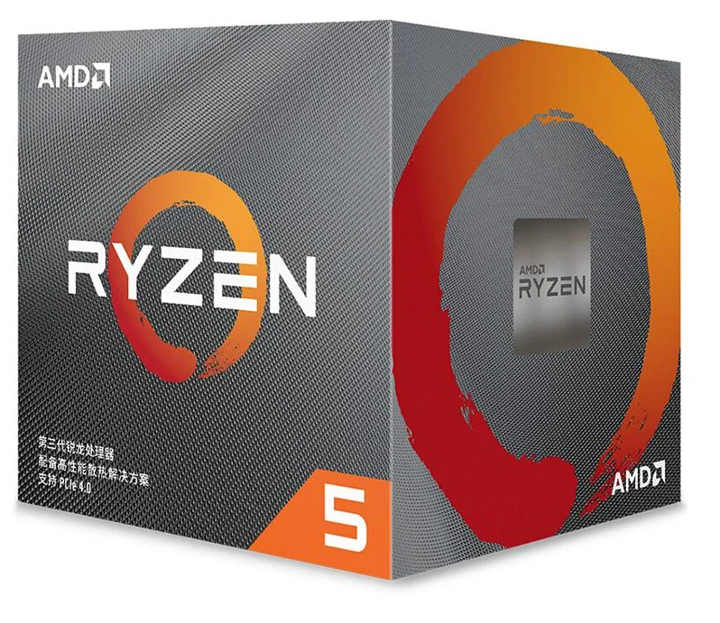 Новый оригинальный процессор AMD 3 5 7 9 3200G 3300X 3400G 3500X 3600 3600X 3700x 3800x 3900x 3950X разблокированный