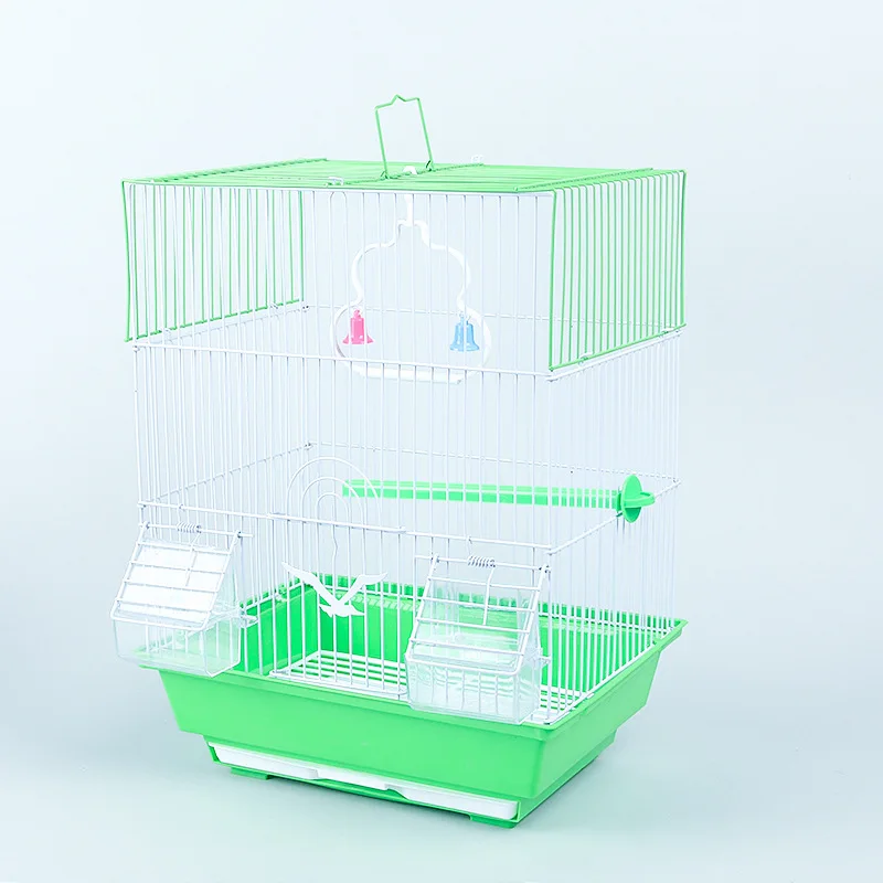 Wholesale Manufacturer Durable Iron Pet Bird Parrot Portable Cage For Small Medium Large Birds